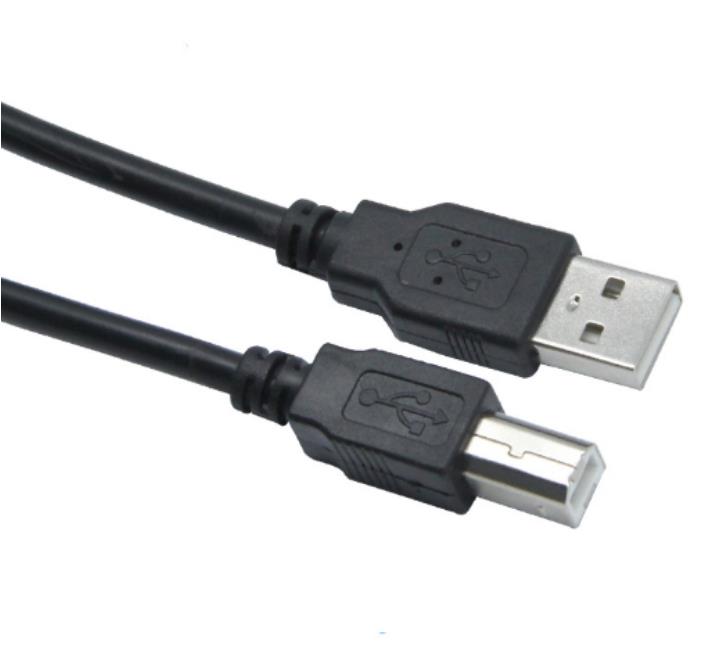 Гибкий удлинительный кабель USB A - B для машины с винтовым замком