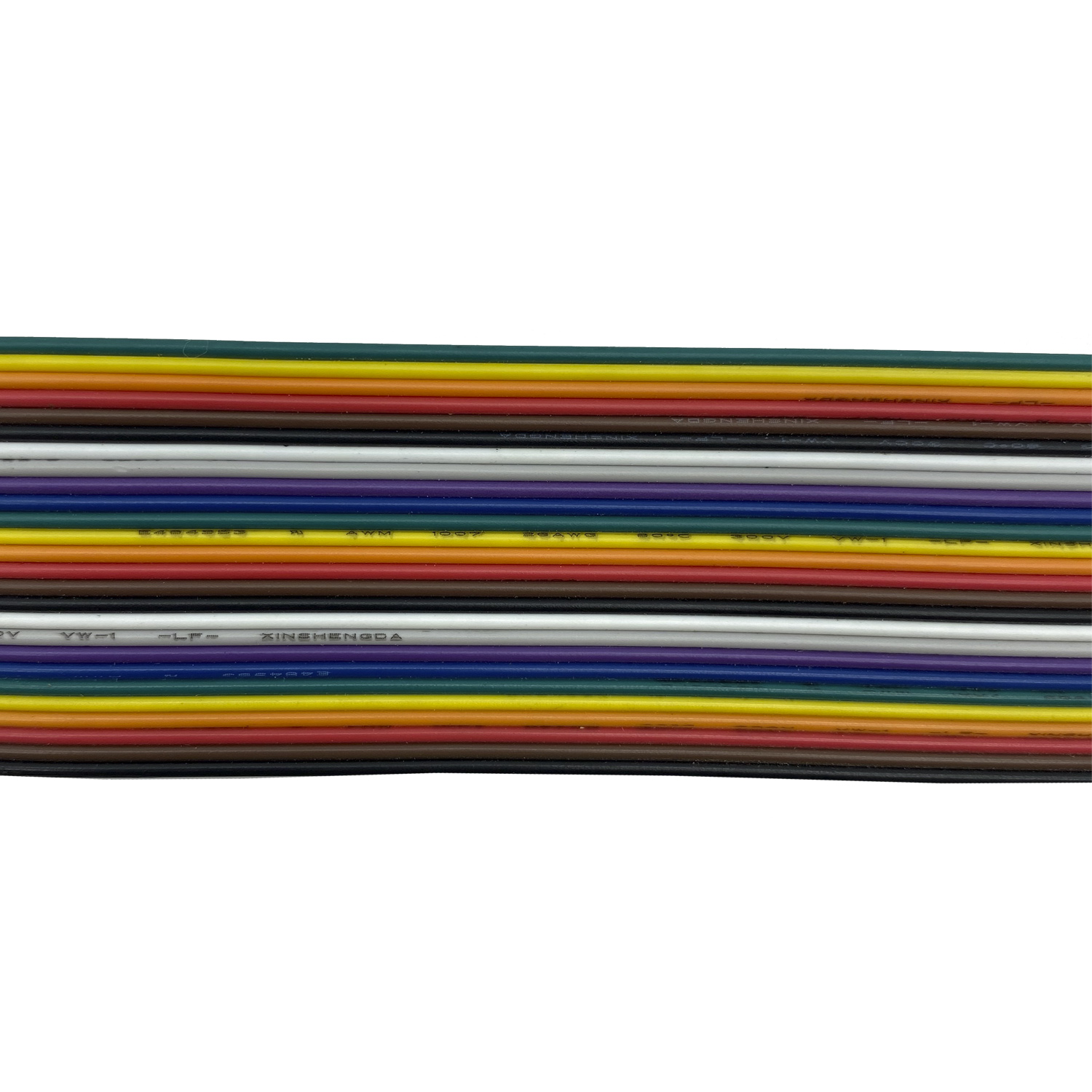 Плоский ленточный кабель на заказ гибкий плоский кабель с изоляцией из ПВХ
