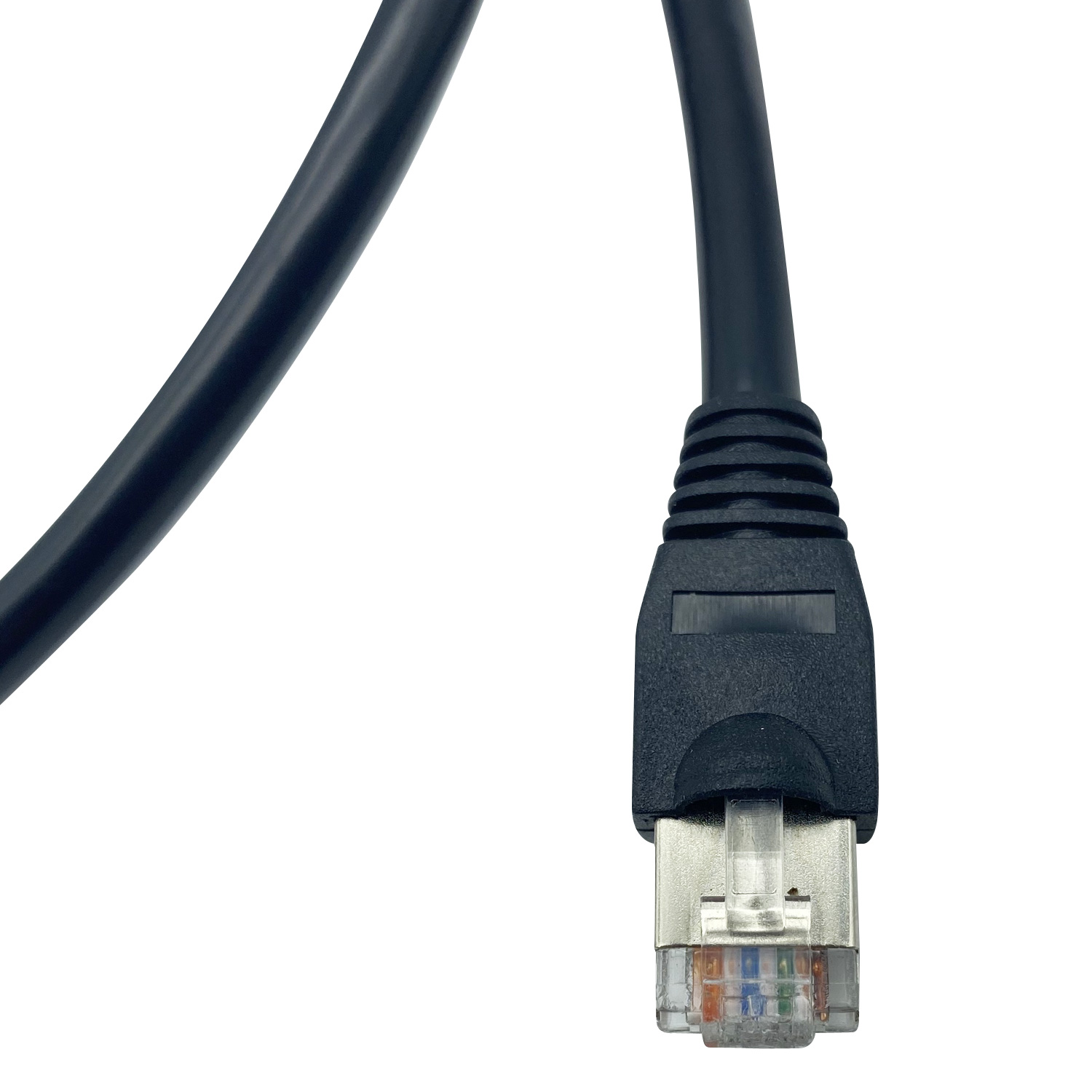 CAT6 экранированный кабель из ПВХ Черный Синий Серый Индивидуальный кабель LAN
