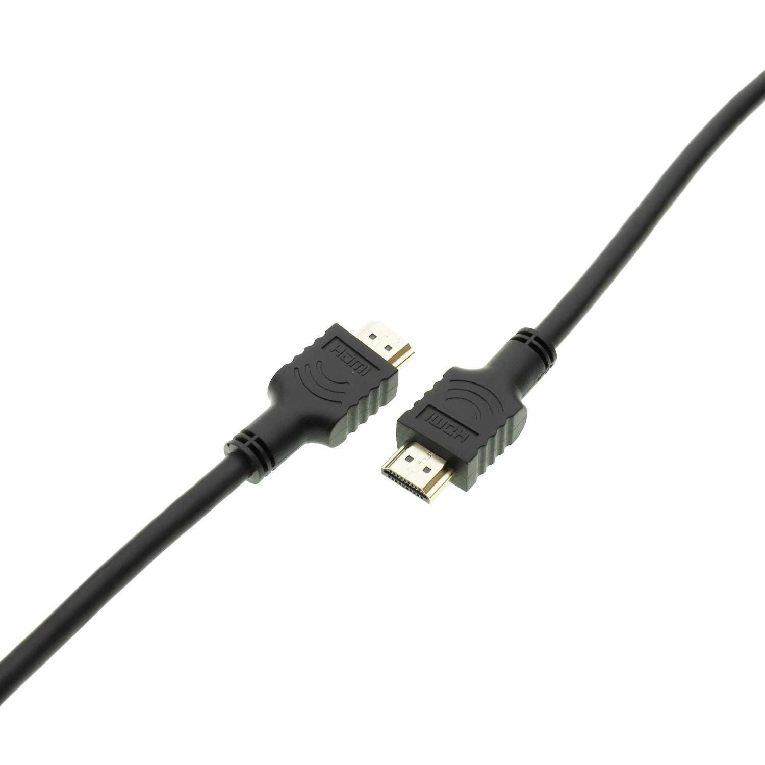 HDMI-HDMI позолоченный ПВХ нейлоновый штекер для компьютера