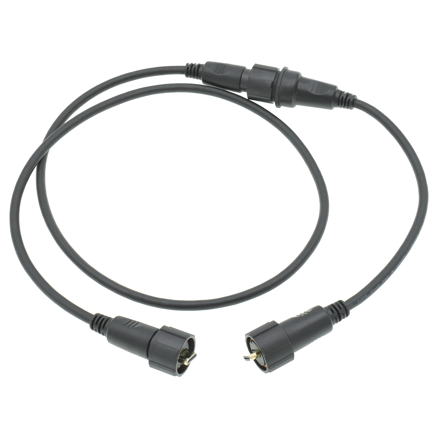 Изготовленный на заказ жгут проводов электронного телевидения IP68 HDMI