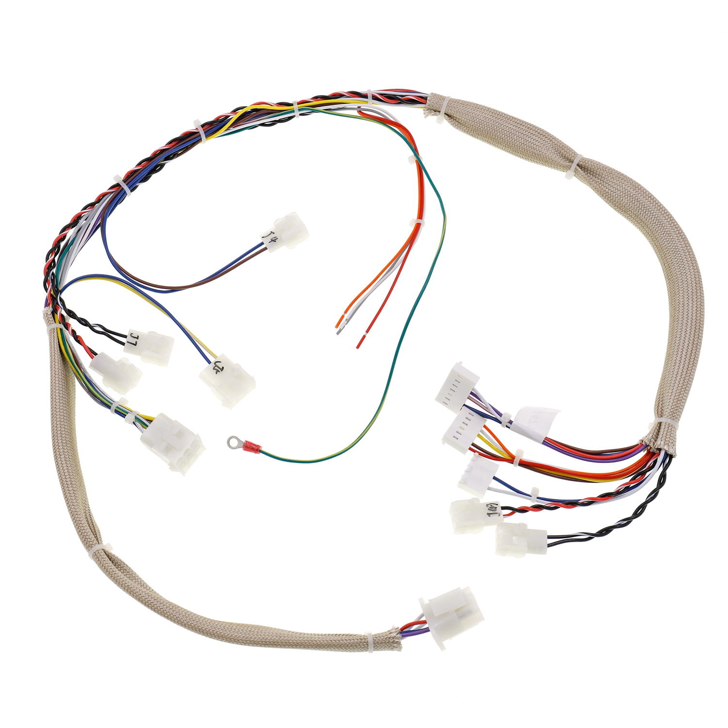Электрическая цепь прицепа Molex Жгут проводов OEM для автомобилей