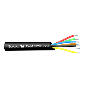 UL2587 PVC Cable 20/22/24 / 26AWG Core Wire 90 ℃ 600V VW-1 FT1